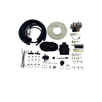 De Omzetting Kit With 48 van CNG Autogas Speldabs Plastic de Injecteursspoor van ECU 4 CYL