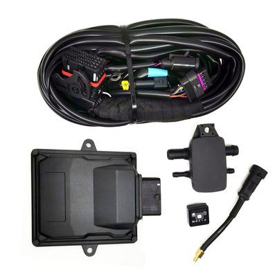 kopen CNG LPG Conversiekit met 3 Ohm Weerstand Legering Materiaal Zwarte en Rode Injector Rail voor Motoren met Meerdere Cilinders online manufacture