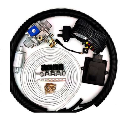 kwaliteit  Car Petrol To CNG LPG Conversion Kits Sequential 4 Cyl Fuel Injection Kit fabriek