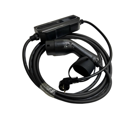 IEC62196 standaardstop in Draagbare Lader 1 Fase AC 16A Regelbare 3.5kw van EV