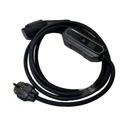 Amerikaanse Standaard Draagbare Lader 1 Fase AC 32A Regelbare IP54 van Type2 EV