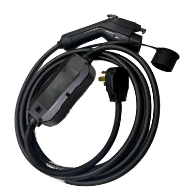 Amerikaanse Standaard Draagbare Lader 1 Fase AC 32A Regelbare IP54 van Type2 EV