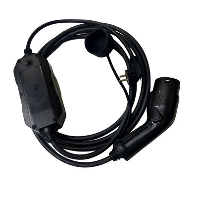 IEC62196 het Laden van Standard 2,1 Schuko Stop EV Draagbare Lader met TPU-Kabel