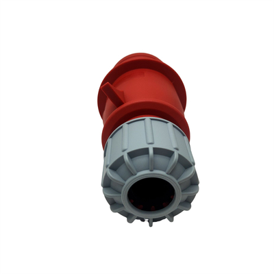 LLANO Waterdichte 380V-415V CEE Charging Plug 5 Speld 7KW met Rode Schakelaar