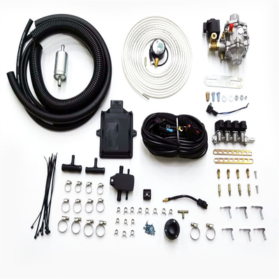 CNG LPG Auto's Multipoint Conversie Kits Met 48 Pin ECU IG1 Injector Rail AT12 Reductiemiddel