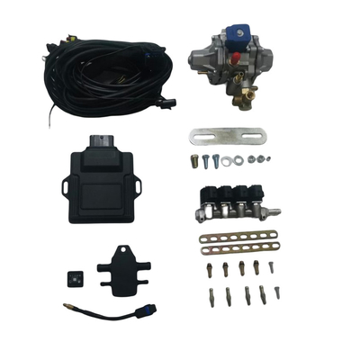 CNG Mini Conversie Kits Met 48 Pin ECU 4 Cilinder Injector Rail Voor CNG GNV Auto's