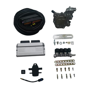 56 Pin ECU 4 Cilinder Injector Rail LPG Conversie Kits Voor GPL Autogas Systeem