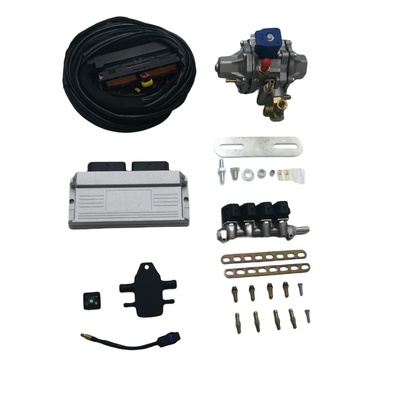 4 Cilinder Injector Rail 56 Pin ECU CNG Conversie Kits Voor GNV Auto Aardgas Apparatuur