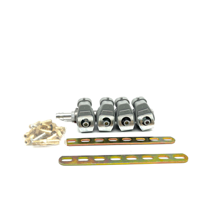 De Brandstofinjectiesysteem van LPG CNG 2 Ohm of 3 Ohm Grey Injector Rail voor Autogas