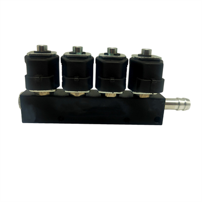 Alloy 12V LPG CNG injector voor 4 cilindervoertuigen Professionele getest 3 Ohm weerstand
