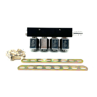 Alloy 12V LPG CNG injector voor 4 cilindervoertuigen Professionele getest 3 Ohm weerstand