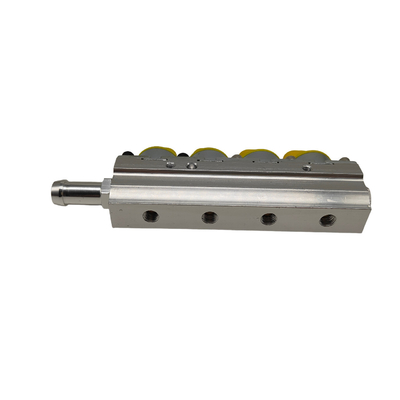 Geel zilver spoor injector professioneel getest voor 4 cilinder CNG of LPG wagens