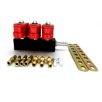 Ln-VTK03 3 Cyl-perste het Spoor van de het Gasbrandstofinjector van LPG CNG Aardgasinjecteur samen