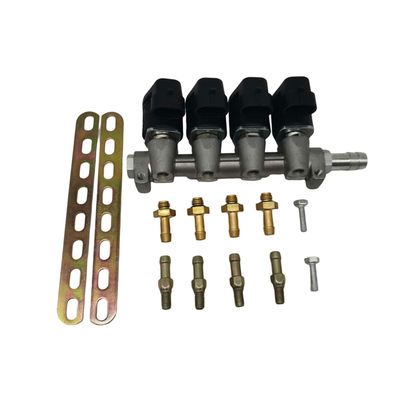 Good price 4 cilinders LPG-CNG-legeringsinjector met 12 V spanning en 2 Ohm weerstand online